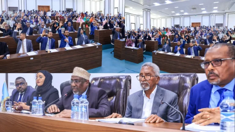 Fadhigii BFS oo Buuq ku soo xirmay iyo Mucaaradka oo ka hortagay qorshaha Dastuurka.