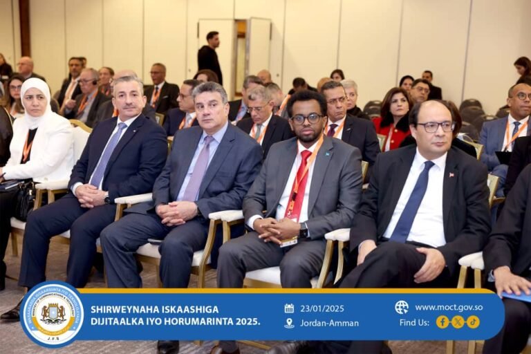 Soomaaliya Oo Jordan Kaga Qeyb Gashay Shirweynaha Iskaashiga Dhijitaalka iyo Horumarinta 2025