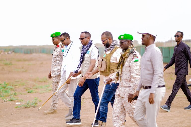 Guddoomiyaha Hay’adda SODMA oo Gaaray degmada Jalalaqsi ee gobolka Hiiraan.