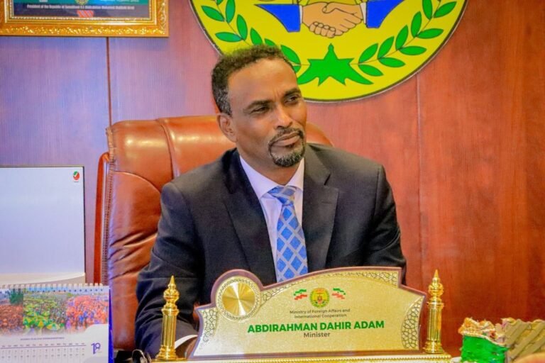 Somaliland says ties with U.S. are in the early stages, focusing on mutual interests.