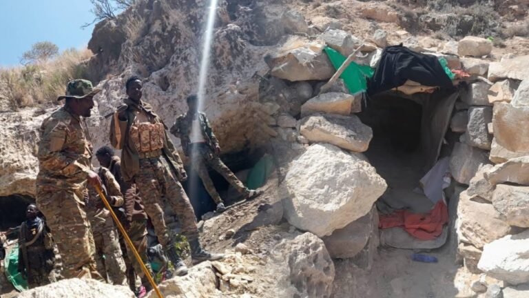 {DAAWO MUQAALKA} Ciidamada Puntland oo Hawlgal ka sameeyay Agga Buqo-Caleed ee buuraha Calmiskaad