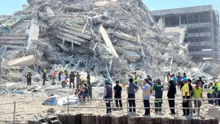 Dhulgariir xoog leh oo dhowr dal laga dareemay oo ku dhuftay Myanmar