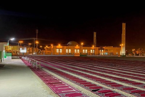 Sacuudiga oo diyaariyey goobo salaada ciidda lagu dukado