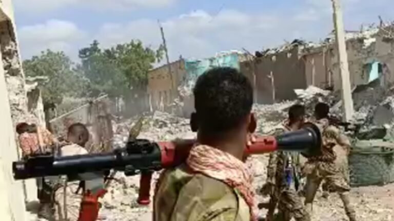 {DAAWO MUQAALKA} Gudaha Hotelka uu ka Socda Dagaalka Baladweyne