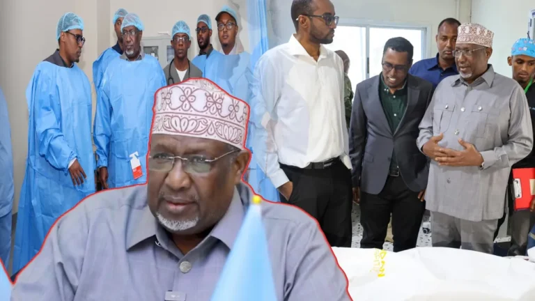 {DAAWO MUQAALKA} Guddoomiyaha Golaha Shacabka oo booqday askart ku dhaawacantay dagaalada AS ee Bakool.