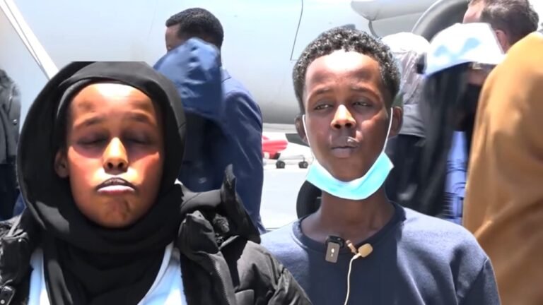 {DAAWO MUQAALKA} “Dadkii nala tahriibay Qaarkood weey Geriyoodeen”Qaar kamid ah dhalinyaradii Dalka lagu soo celiyey.