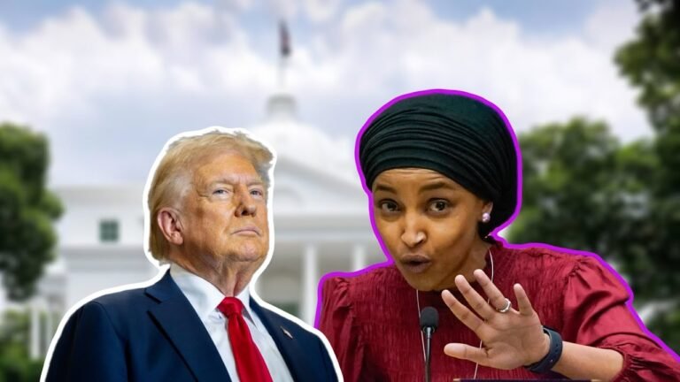 Ilhaan Cumar oo Digniin Adag ujeedisay Madaxweyne Trump.