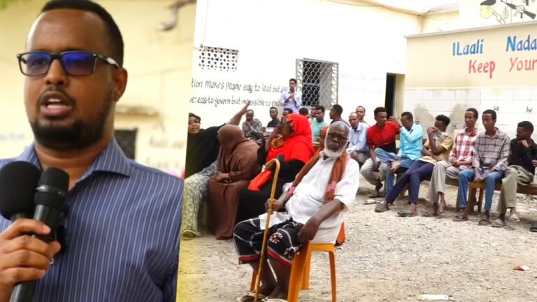 {DAAWO MUQAALKA} Gudoomiyaha Shangaani “Waxaan noqon Doonaa gudoomiyihii ugu Dambeyay oo Magacaabis ku yimaado”