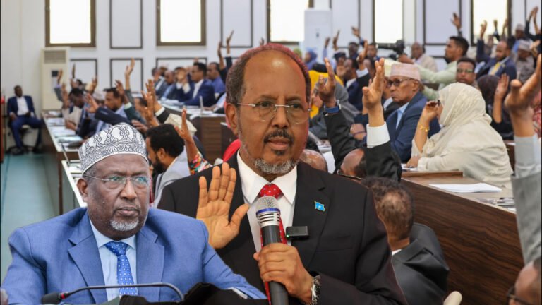 {DAAWO MUQAALKA} Buuq ka dhax Billowday Xarunta Golaha shacabka.