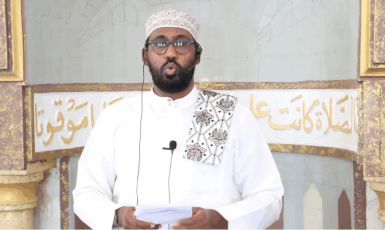 Sheekh Caan ah oo ku dhawaaqay inuu yahay musharax madaxweyne.