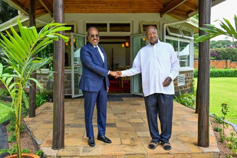 Museveni, Mohamud push for stronger ties, stability in Somalia.