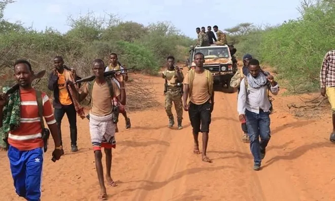 Ciidamada deegaanka oo weerar ku qaaday xubno ka tirsana AS oo ku sugnaa gudaha deegaanka Aboorey.