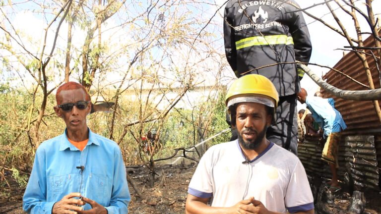 {DAAWO MUQAALKA} Dab galabta ka kacay xaafad ku taala Magaalada Baladweyne.