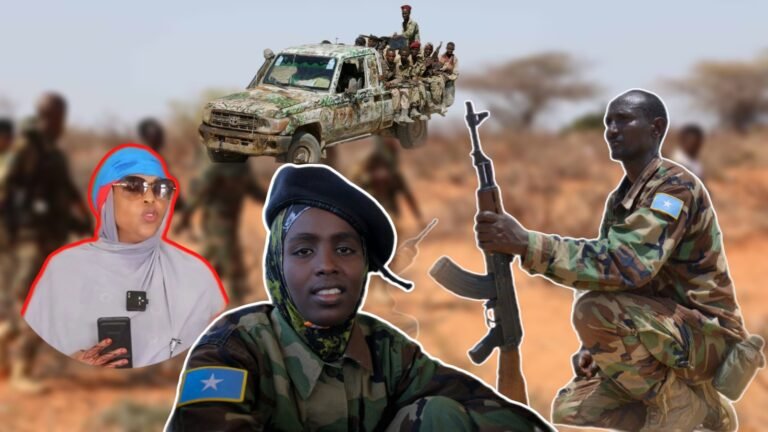 {DAAWO MUQAALKA}  Gabdha garab istaag weyn u sameyay ciidamada dagaalka kula jira AS