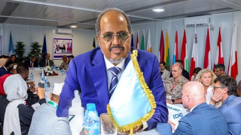 President Hassan Sheikh Chairs Somalia–EU Partnership Meeting in Mogadishu.