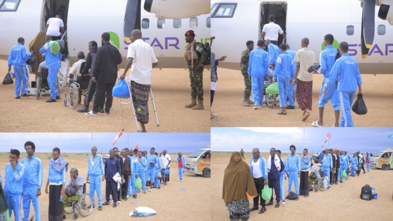 SSC-Khatumo Administration Hands Over 25 Inmates with Special Conditions to Federal Government.