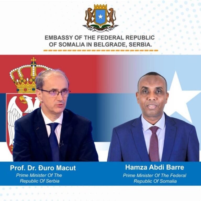 PM Hamza sends congratulations to the new PM of Serbia.