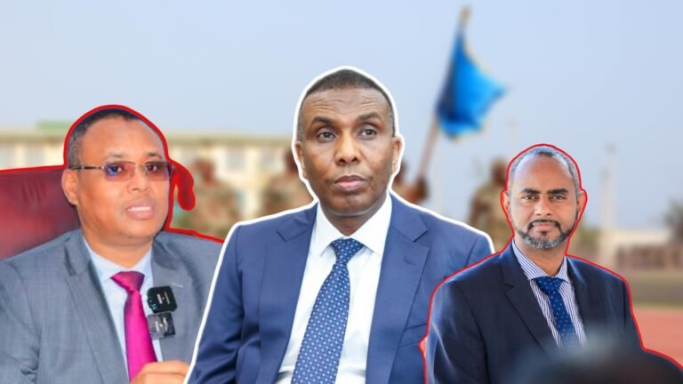 {DAAWO MUQAALKA} Ra’iisul wasaare Xamse oo gaaray goobta xil wareejinta Wasaaradda Gaashaandhiga