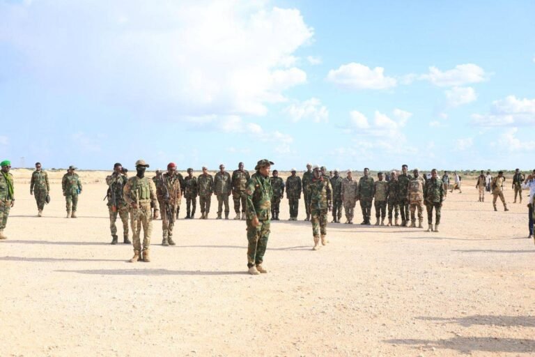 Taliyaha Ciidanka lugta oo Gaaray Dhuusamareeb.