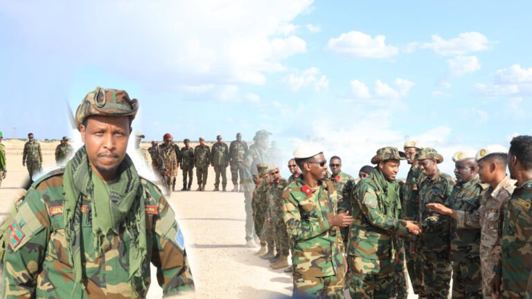 {DAAWO MUQAALKA} Taliyaha Ciidanka lugta oo Gaaray Dhuusamareeb