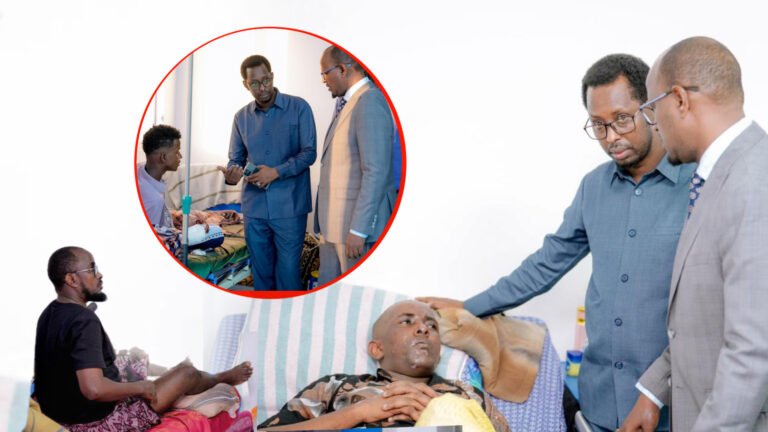 {DAAWO MUQAALKA} Wasiir Batroolka oo Booqday Dhaawacyada Macawiisleeyda Xawaadle