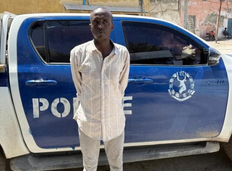 Ciidamada amniga oo gacanta ku dhigay nin doonayay in uu marlabaad Isdiiwaangeliyo.