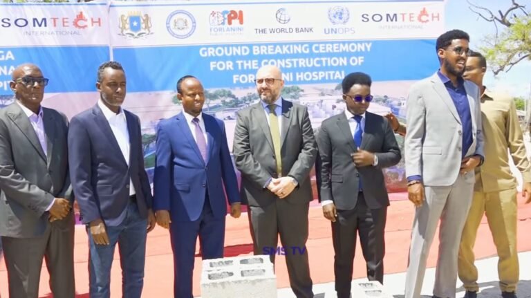 Wasiirka Caafimaadka oo dhagax dhigay Isbitaalka Lansaleti qeybtiisa gurmadka deg dega ah