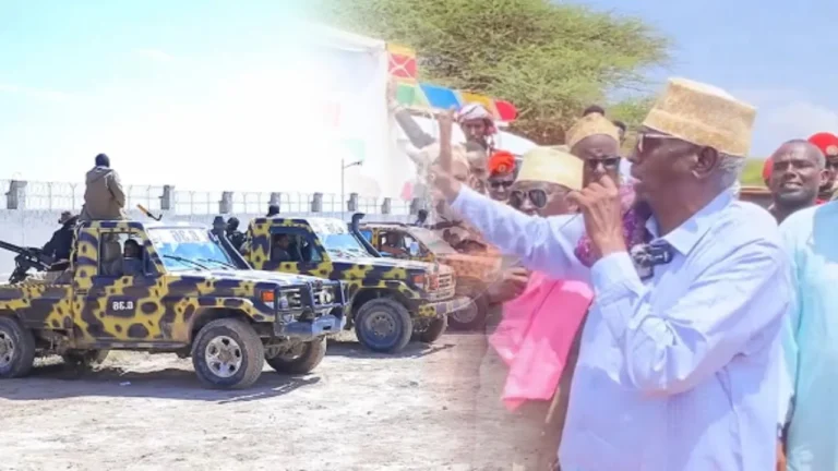 {DAAWO MUQAALKA} Ciidamo farabaan oo malleeshiyaad ah oo lagu wareejiyey Somaliland.