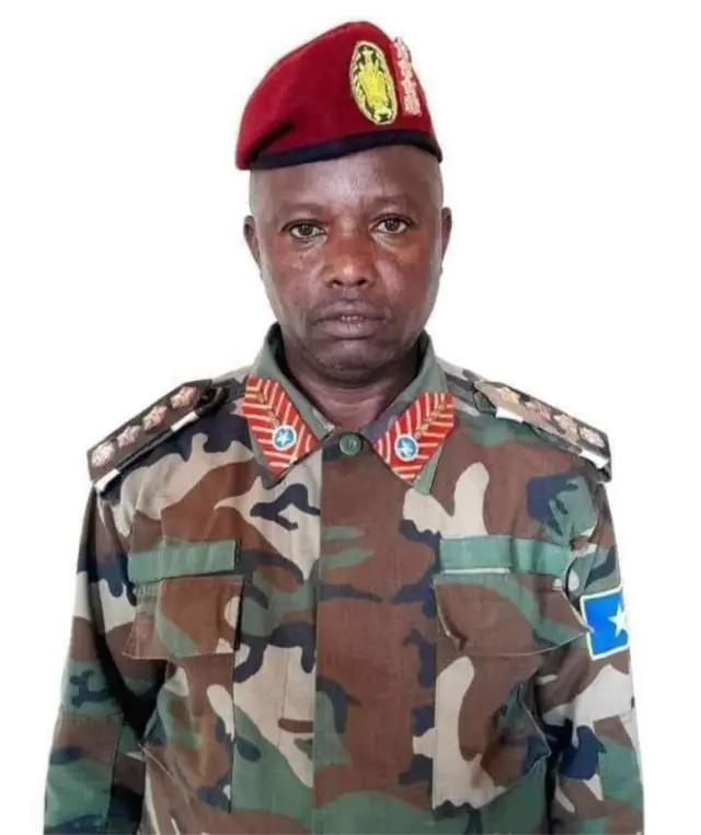 Maydka Jeneraal Sheegow oo magaalada jowhar loo qaaday