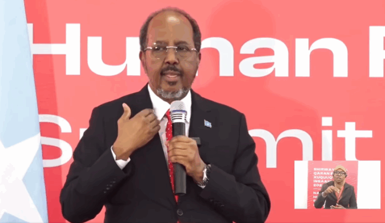 Madaxweyne Xasan Sheekh oo ka hadlay xiriirka Soomaaliya la leedahay quwadaha shisheeye.