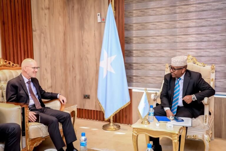 Defense Minister Meets UN Mission Chief to Strengthen Cooperation and Support Stabilization Efforts.