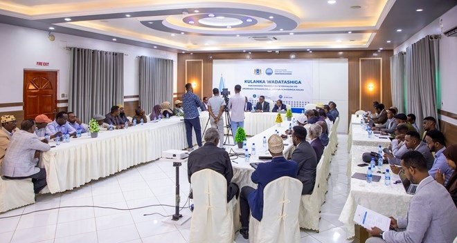 Goordhow Waxa Mudisho Ka Furmi Rabo Shirka Wadatashiga Ururrada Siyaasadda iyo Xukuumadda Federaalka Soomaaliya