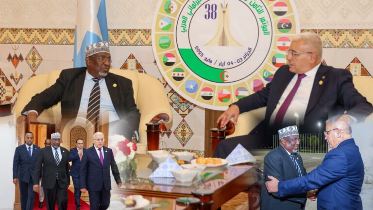 {DAAWO MUQAALKA} Gudoomiyaha Golaha Shacabka oo kulamo la qaatay Madaxda wadanka Algeria