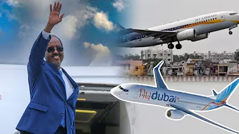 {DAAWO MUUQAALKA} Madaxweyne Xasan sheekh oo u safraya Dalka Ciraaq.