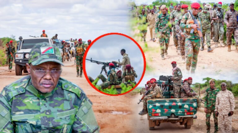 {DAAWO MUQAALKA}  Madaxweyne Laftagareen oo gaaray Farumaha dagaalka AS