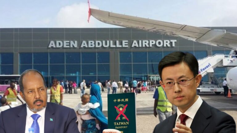 {DAAWO MUQAALKA} Shiinaha oo war kasoo saaray go’aanka ay Soomaaliya ku mamnuucday baasaboorka Taiwan