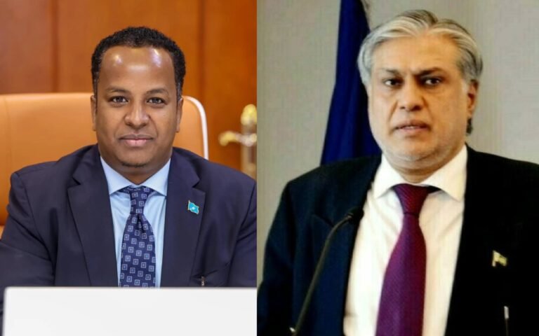 Dowladaha Soomaaliya iyo Pakistan oo ka wada hadlay Xiisadda Kashmiir