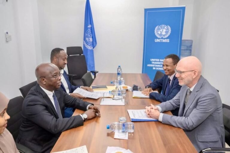 Mogadishu Mayor, UN Envoy Discuss Democratization and Local Elections