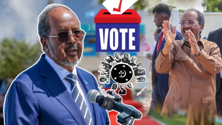 {DAAWO MUUQAALKA} Madaxweyne Xasan “Go’aamada dalka anagaa leh dalkana doorasho Qof iyo Cod ayuu aaday”.