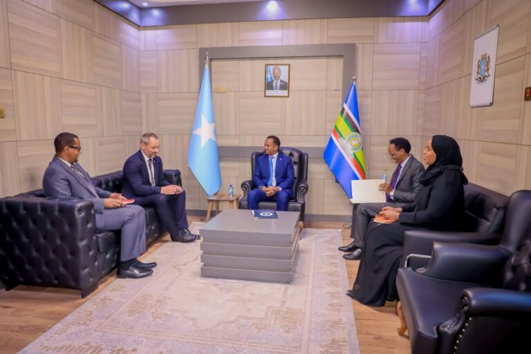 Wasiirka Arrimaha Dibadda Soomaaliya oo qaabilay Madaxa Hay’adda ICRC oo booqasho ugu yimid.