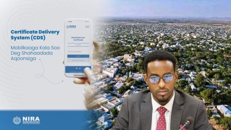 {DAAWO MUUQAALKA} Maamulka gobolka Hiiraan oo eedeyn u jeediyay Hay’adda Aqoonsiga Diiwaan galinta Soomaaliya ee NIRA.