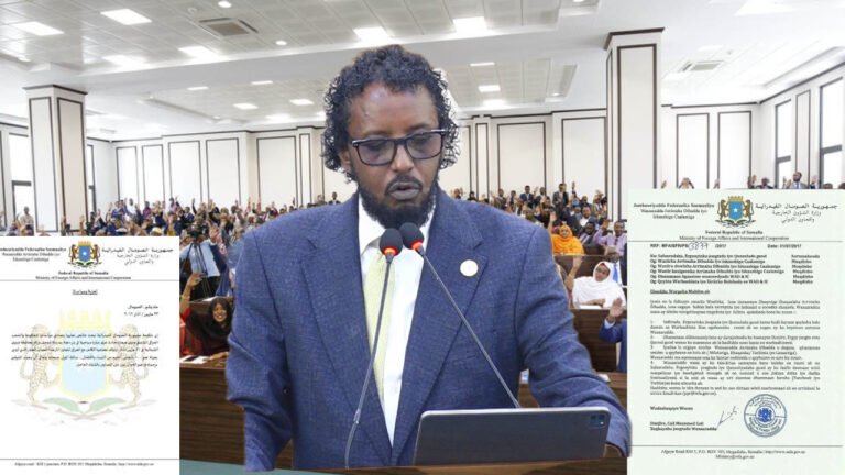 {DAAWO MUQAALKA} “Wasiir Umadda Wala Wadaagi Kartaa Faa’ida inogu Jirta Kusii Mid Ahaanshaha Ururka ICAD”Xil Kooshin.