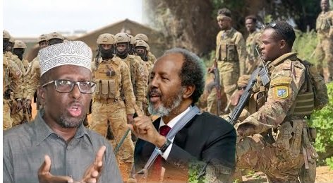 {DAAWO MUQAALKA}  ‘Dalka waxaa uu qarka u saaran yahay Dagaal sukeeye” Sheekh shariif”