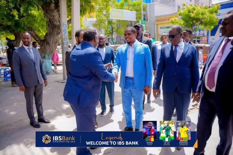 {DAAWO SAWIRADA} IBS Bank oo Soo dhaweeysay halyeeyada kubadda cagta Afrika iyo Aduunka.