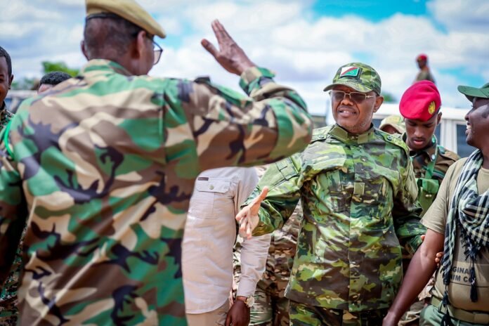 MW laftagareen oo booqday furimaha hore ee dagaalka