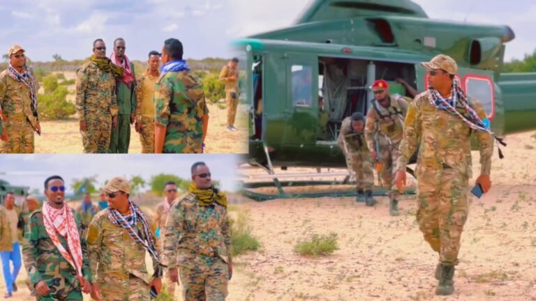 {DAAWO MUUQAALKA} Taliyaha ciidamada Lugta oo gaaray Moqokori iyo kulama ka socda