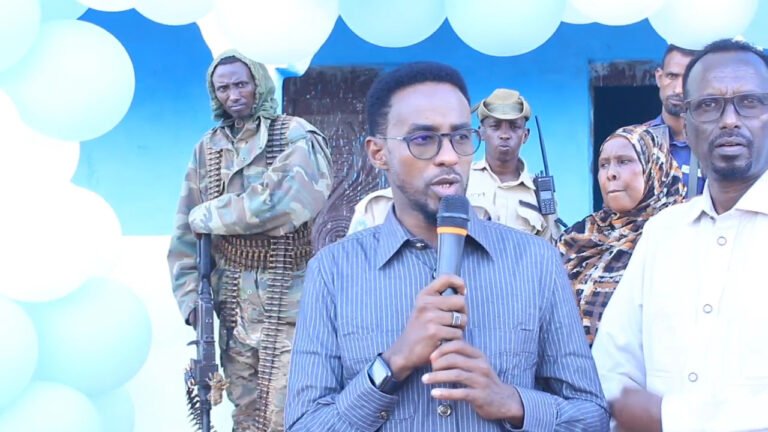 {DAAWO MUUQAALKA}  Canshuurtii laga qaaday Gobolka Hiiraan ayaa lagu dhisay Saldhigga Booliska Ceel gaal.