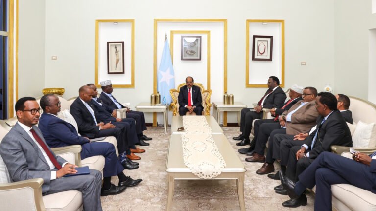 Somali Salvation Forum, President Mohamud, discuss political reform and security