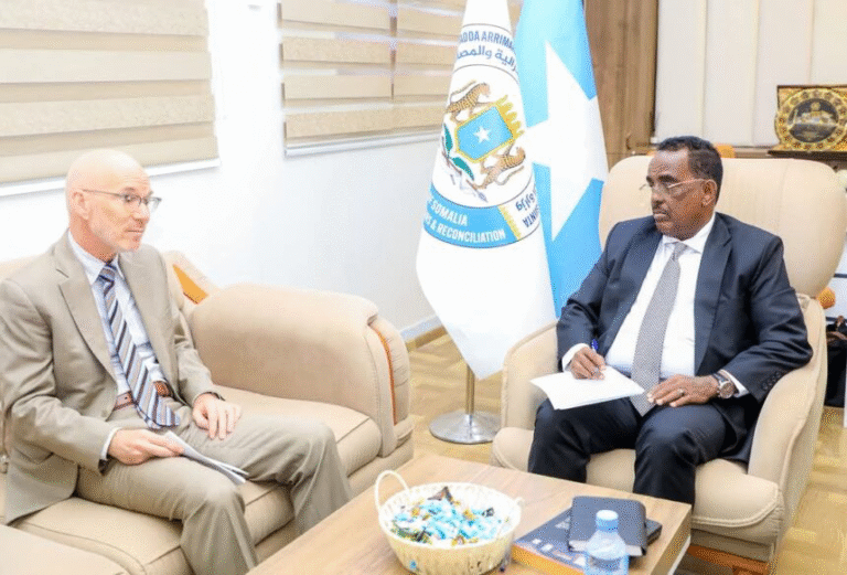 Interior Minister, UN Envoy Discuss State-Building and Stabilization.