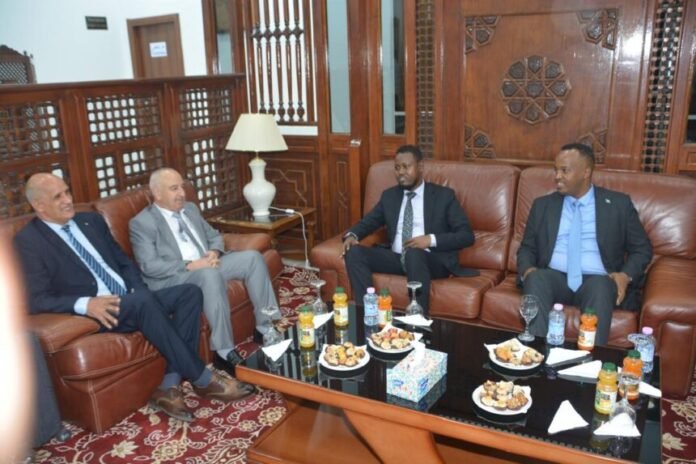 Masuuliyiin ka tirsan Soomaaliya oo ka qeyb galaysa shir ka dhacaya Algeria.